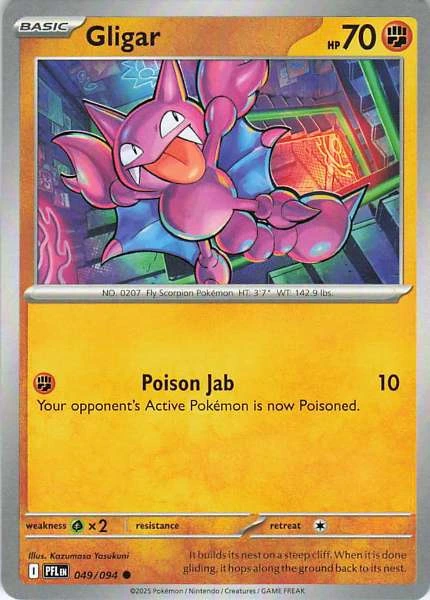 Gligar - Phantasmal Flames #049/094