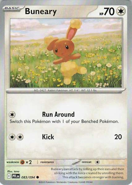 Buneary - Phantasmal Flames #083/094