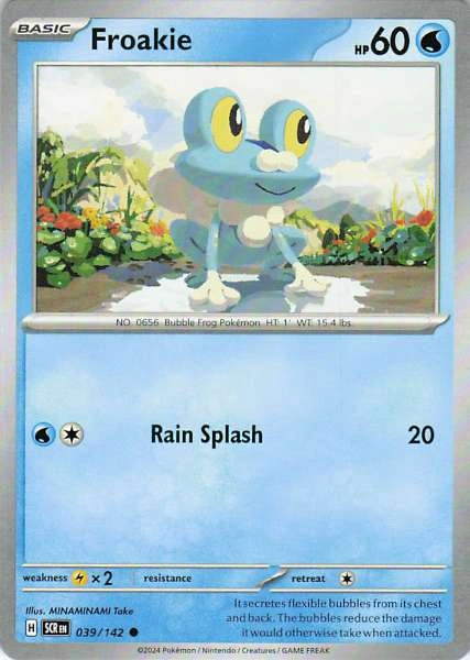 Froakie - Stellar Crown #039/142