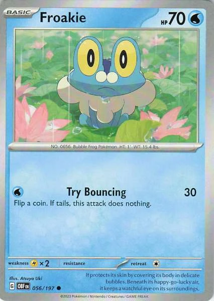 Froakie - Obsidian Flames #056/197