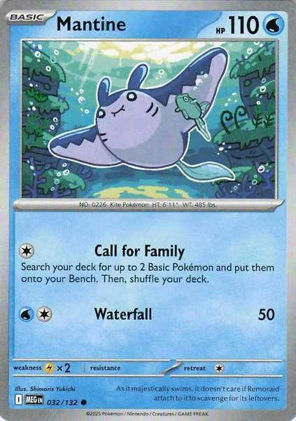 Mantine - Mega Evolution #032/132