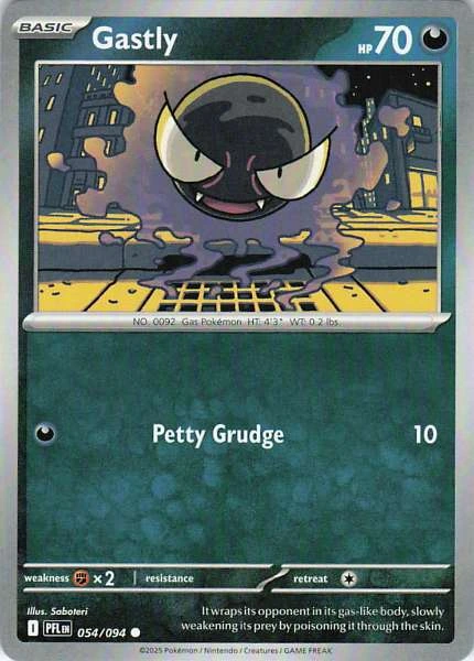 Gastly - Phantasmal Flames #054/094
