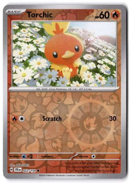 Torchic - Journey Together #022/159