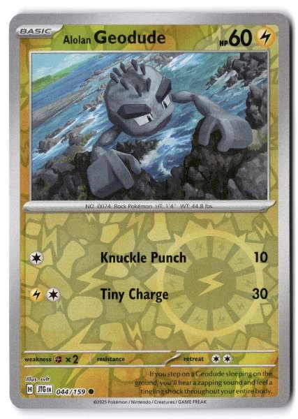 Alolan Geodude - Journey Together #044/159