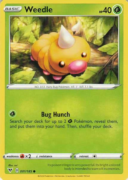 Weedle - Vivid Voltage #001/185