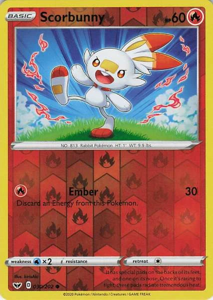 Scorbunny - Sword & Shield #030/202