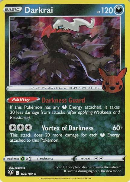 Darkrai - Darkness Ablaze #105/189