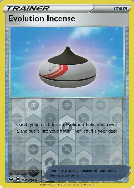 Evolution Incense - Sword & Shield Base Set #163/202