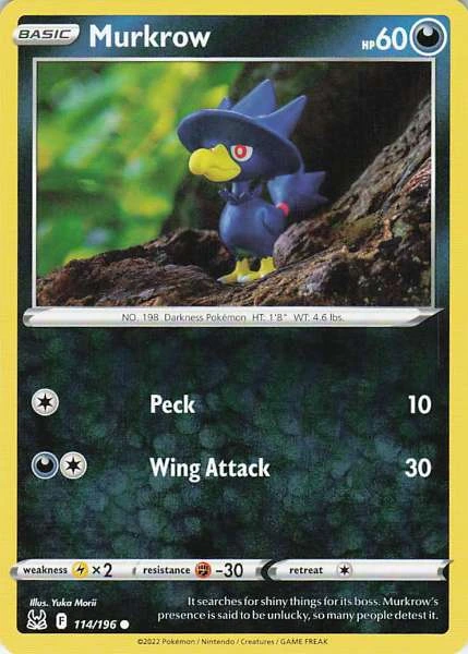 Murkrow - Lost Origin #114/196