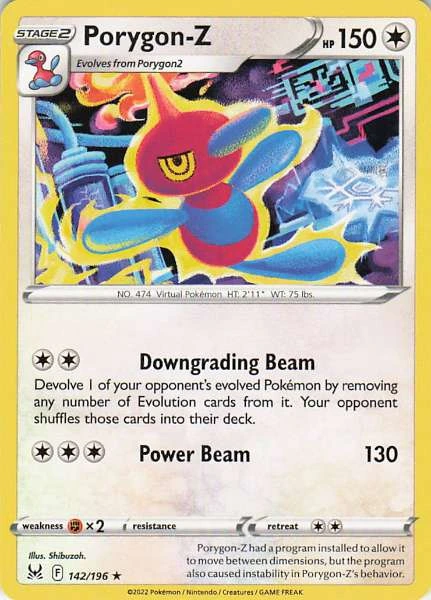 Porygon-Z - Lost Origin #142/196