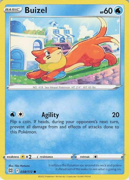 Buizel - Brilliant Stars #038/172