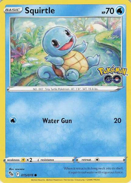 Squirtle - Pokemon GO #015/078