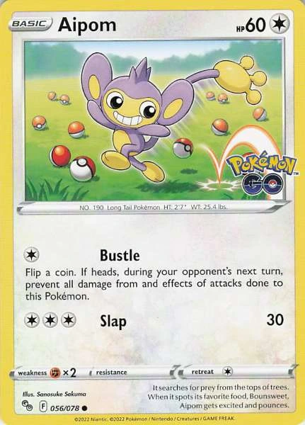 Aipom - Pokémon GO #056/078