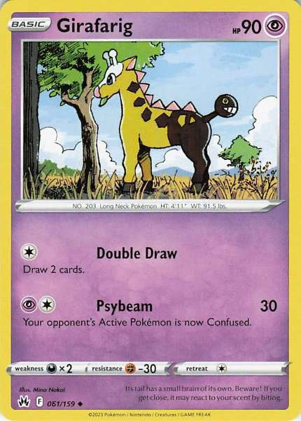 Girafarig - Crown Zenith #061/159