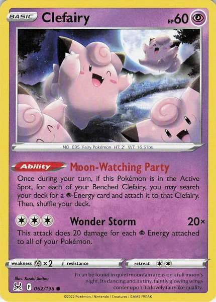 Clefairy - Lost Origin #062/196