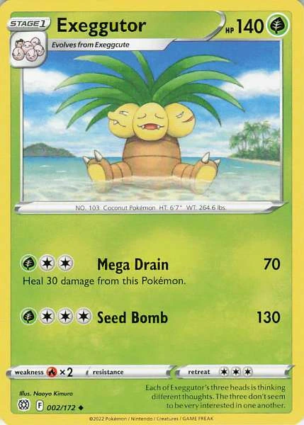 Exeggutor - Brilliant Stars #002/172