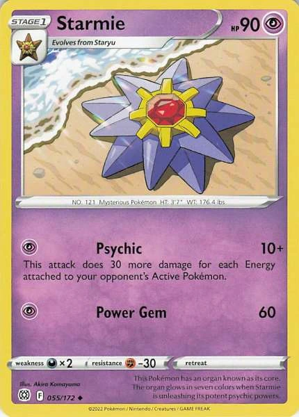 Starmie - Brilliant Stars #055/172