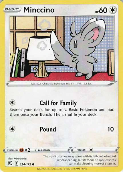 Minccino - Brilliant Stars #124/172