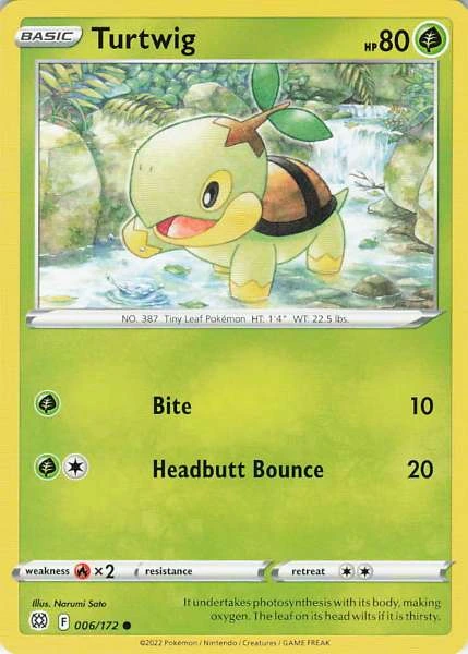 Turtwig - Brilliant Stars #006/172