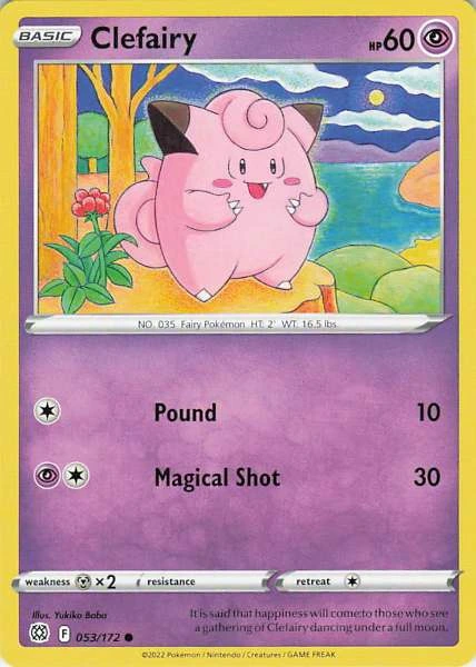 Clefairy - Brilliant Stars #053/172