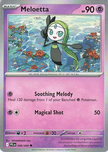Meloetta - Phantasmal Flames #040/094