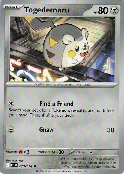 Togedemaru - Phantasmal Flames #073/094