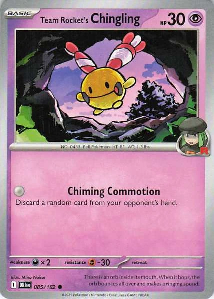 Team Rocket's Chingling - Destined Rivals #085/182