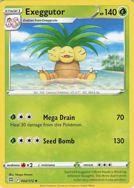 Exeggutor - Brilliant Stars #002/172