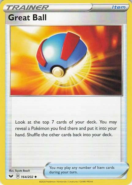 Great Ball - Sword & Shield #164/202