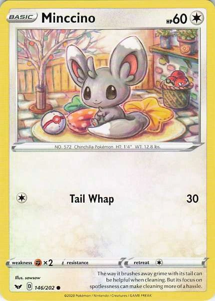 Minccino - Sword & Shield #146/202