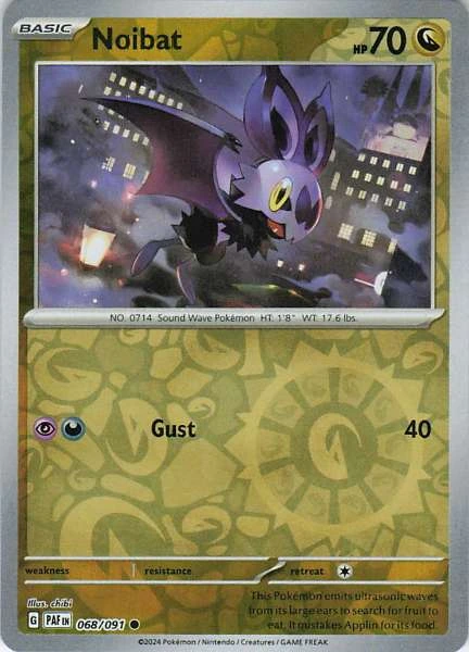 Noibat - Paldean Fates #068/091