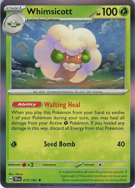 Whimsicott - Temporal Forces #015/162