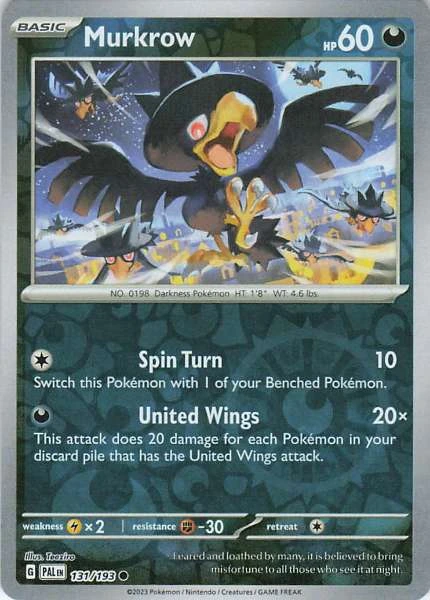 Murkrow - Paldea Evolved #131/193
