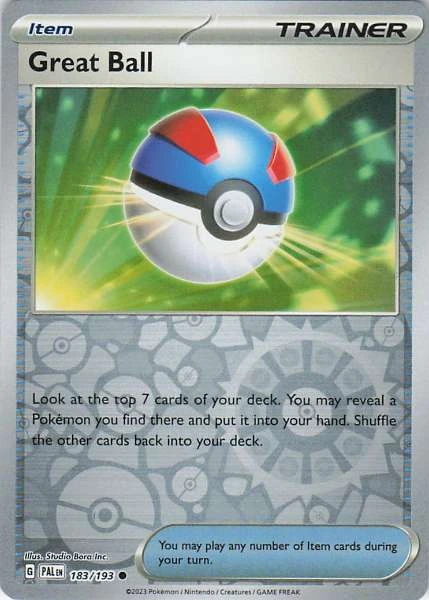Great Ball - Paldea Evolved #183/193