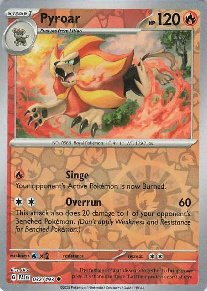 Pyroar - Paldea Evolved #032/193