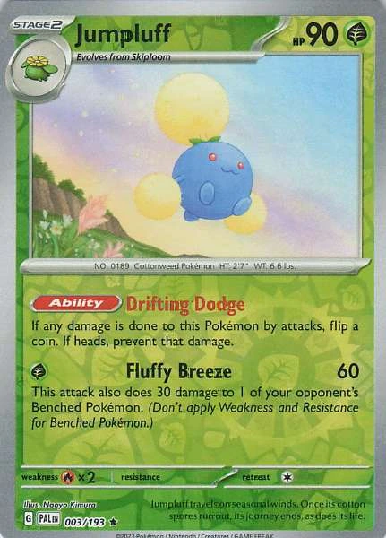 Jumpluff - Paldea Evolved #003/193