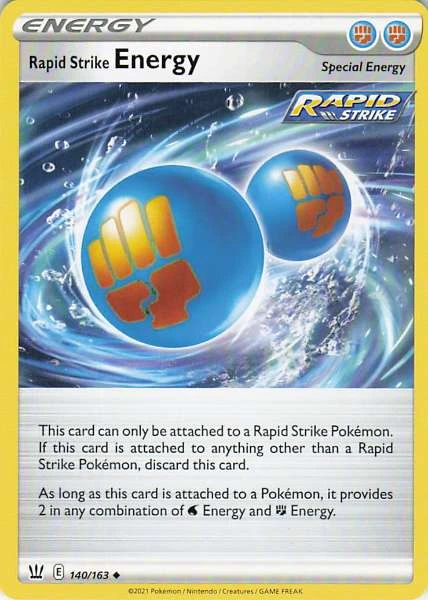 Rapid Strike Energy - Battle Styles #140/163