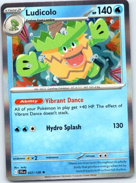 Ludicolo - Journey Together #037/159