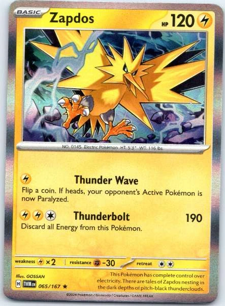 Zapdos - 151 #065/167