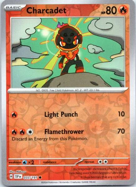 Charcadet - Surging Sparks #033/191