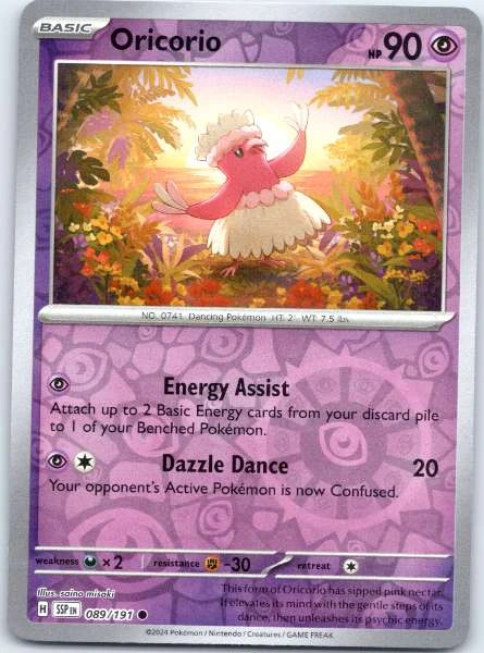 Oricorio - Surging Sparks #089/191