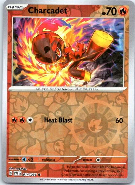 Charcadet - Paldean Fates #014/091