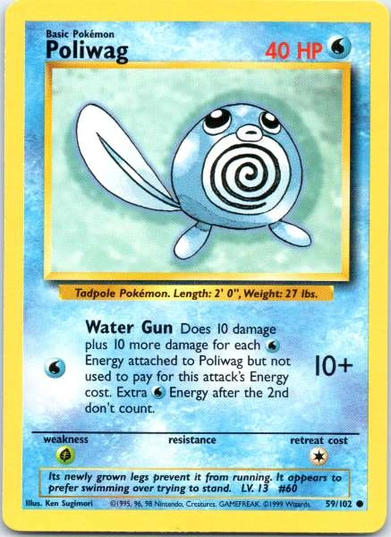Poliwag - Base Set #59/102