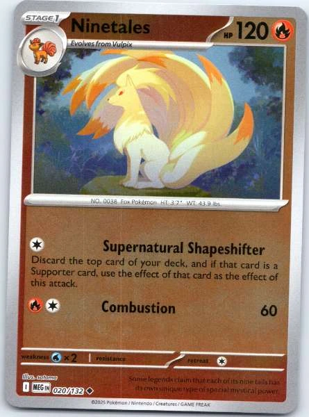 Ninetales - Mega Evolution #020/132
