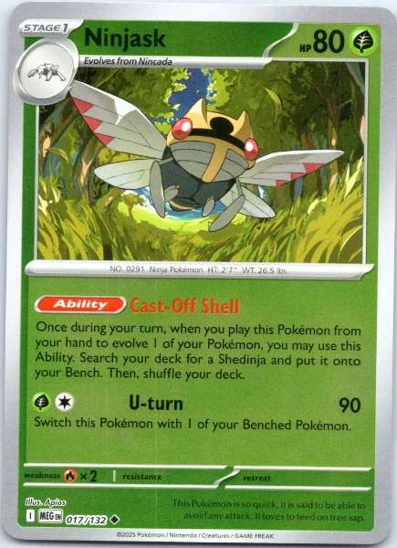 Ninjask - Mega Evolution #017/132