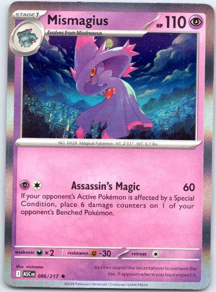 Mismagius - Ascended Heroes #086/217