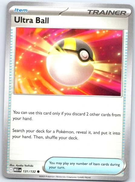 Ultra Ball - Mega Evolution #131/132