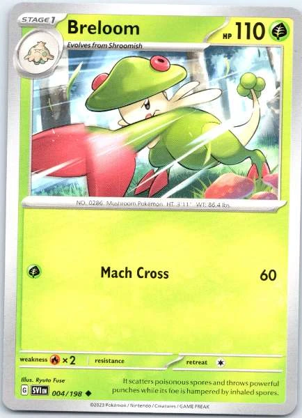 Breloom - Scarlet & Violet Base Set #004/198