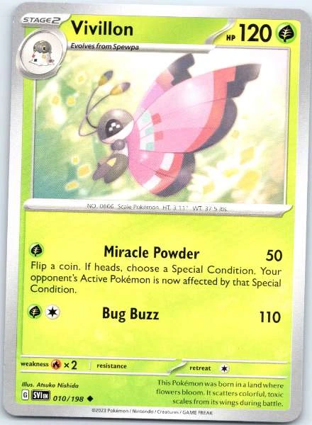 Vivillon - Scarlet & Violet Base Set #010/198