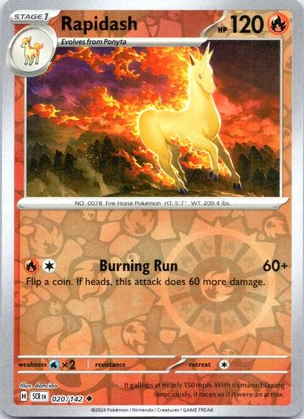 Rapidash - Stellar Crown #020/142